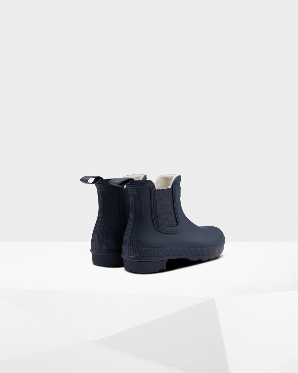 Women Hunter Original Insulated | Chelsea Boots Navy | NZ-15269-GZYP